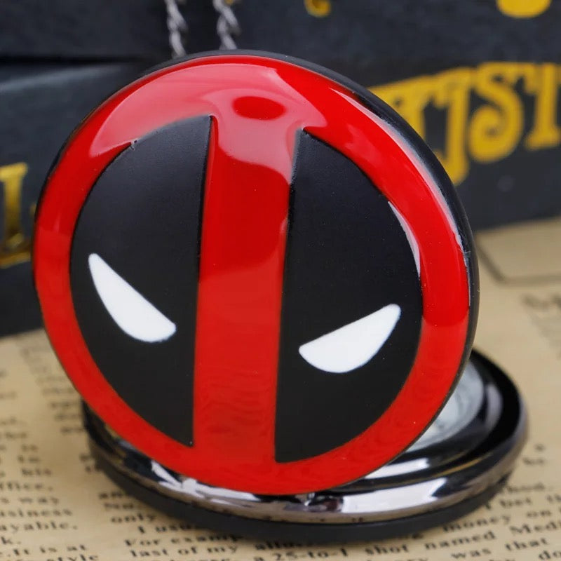 Deadpool Pocket Watch Keychain