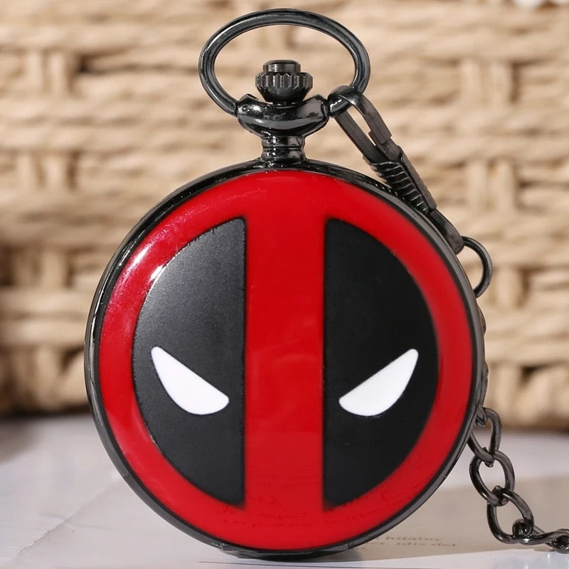 Deadpool Pocket Watch Keychain