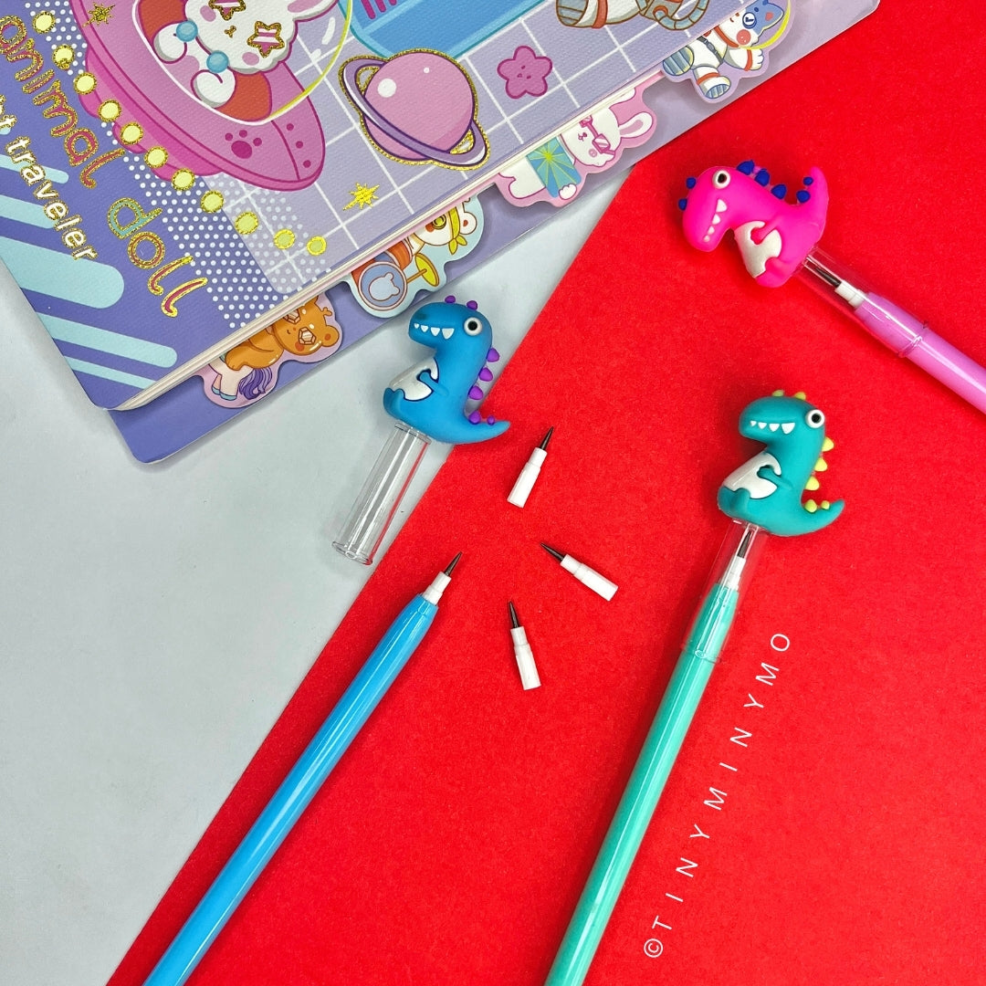 Dino Push Pencil