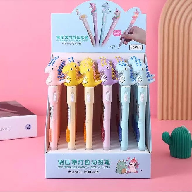 Dinosaur LED Mechanical Pencil