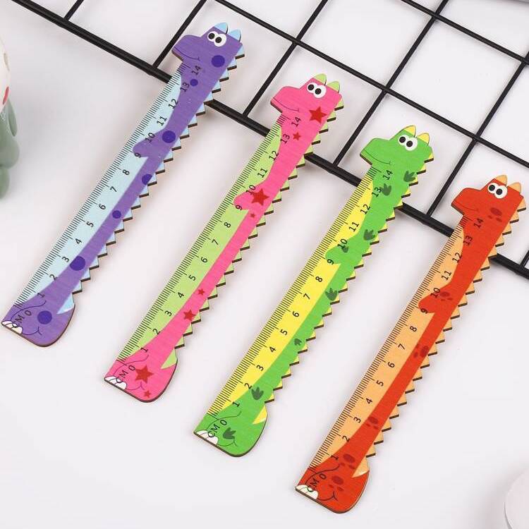Dinosaur Wooden Ruler