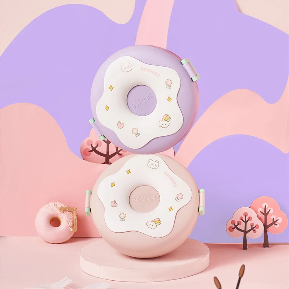 Donut Shaped Kids Lunch Box