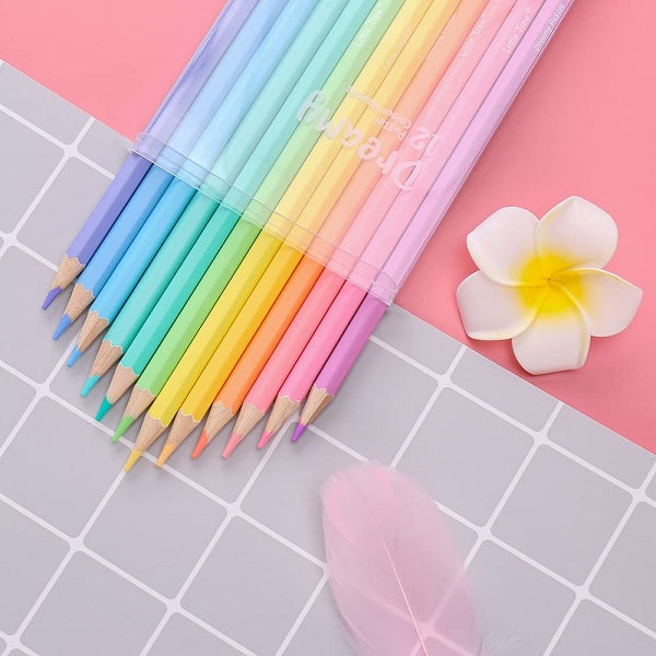 Dreamy Pastel Pencil Colors - Set of 12