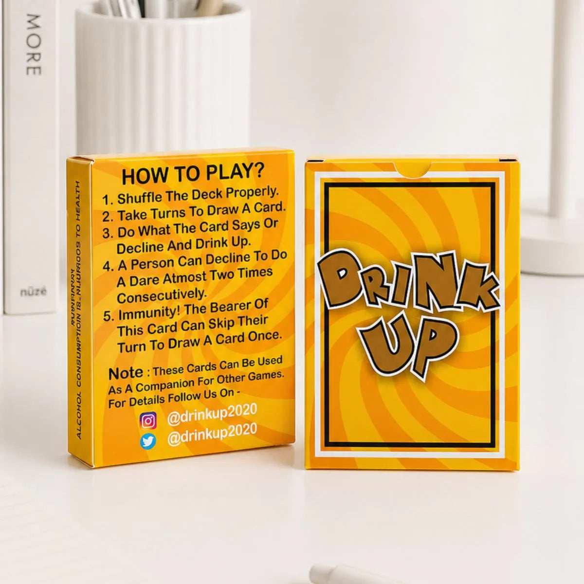 Drink Up Playing Cards