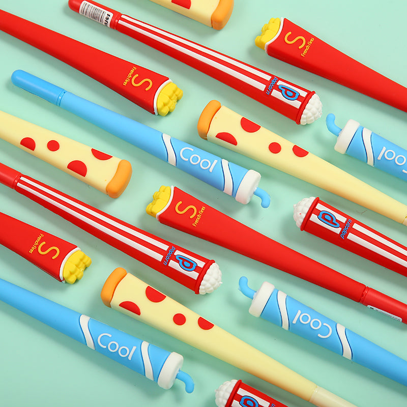 Fast Food Silicone Gel Pen
