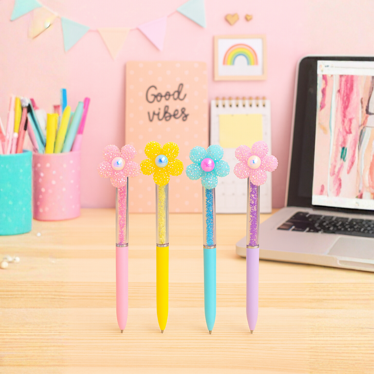 Flower Charm Pen