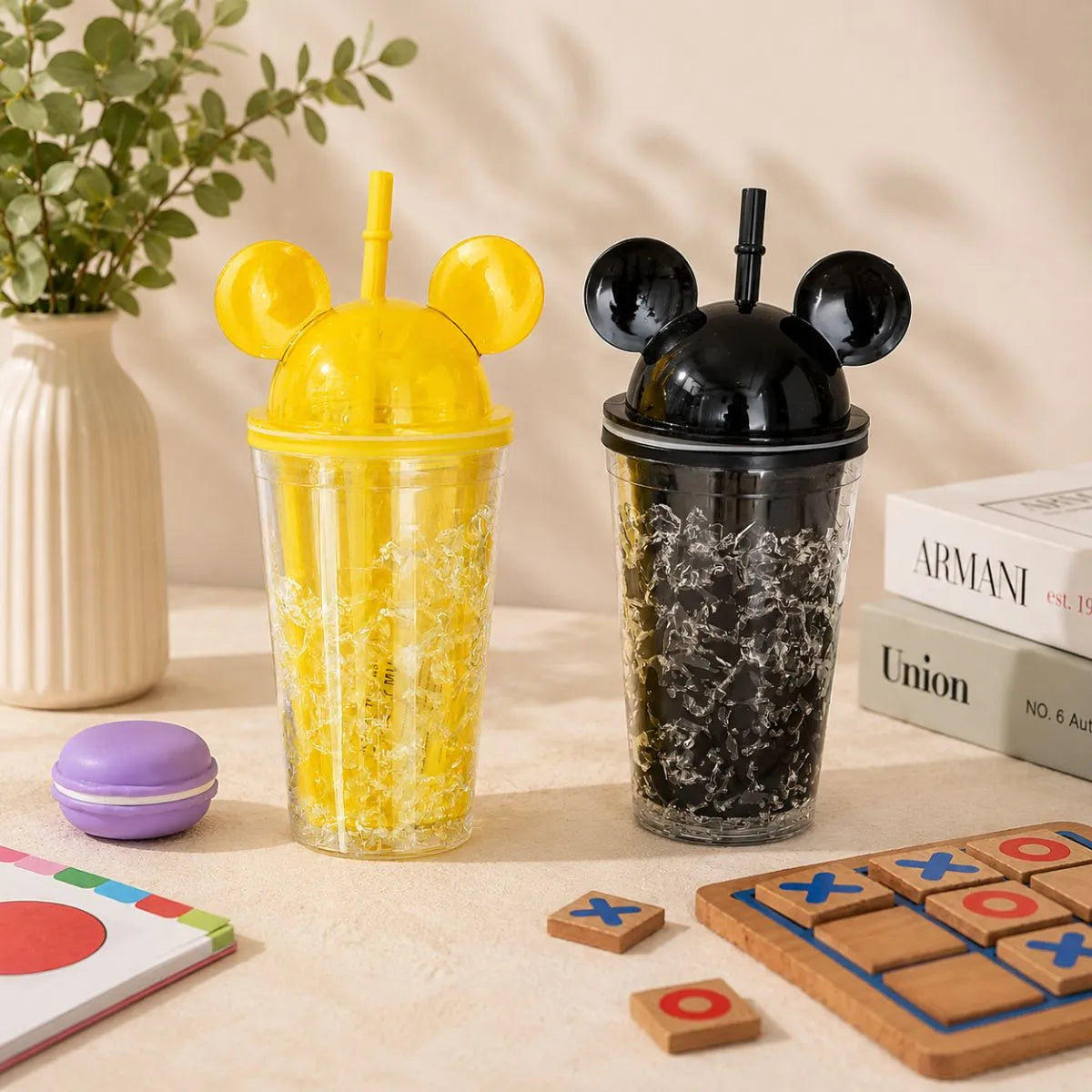 Frosted Mickey Mouse Sipper