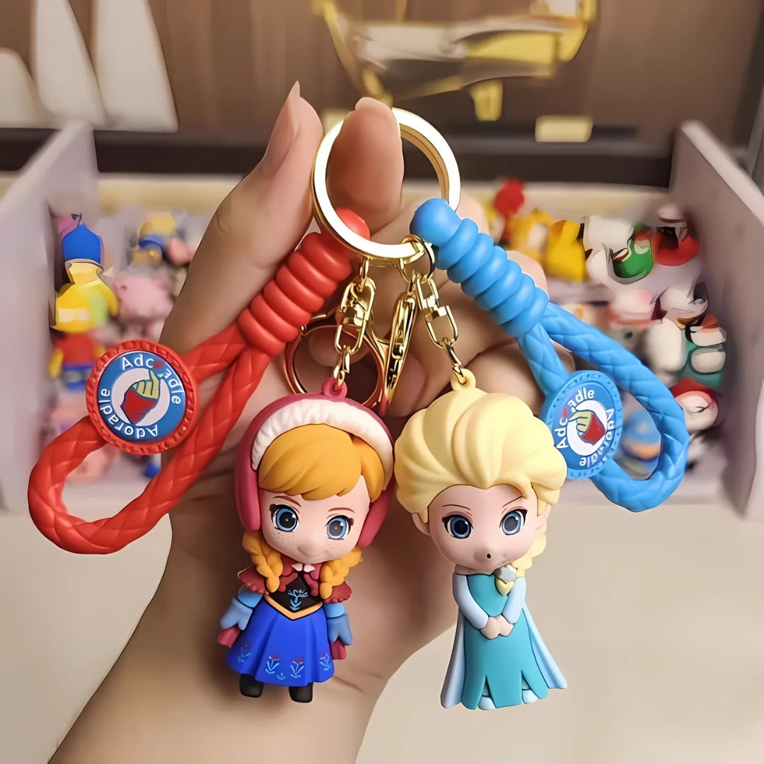 Frozen Princess 3D Keychain