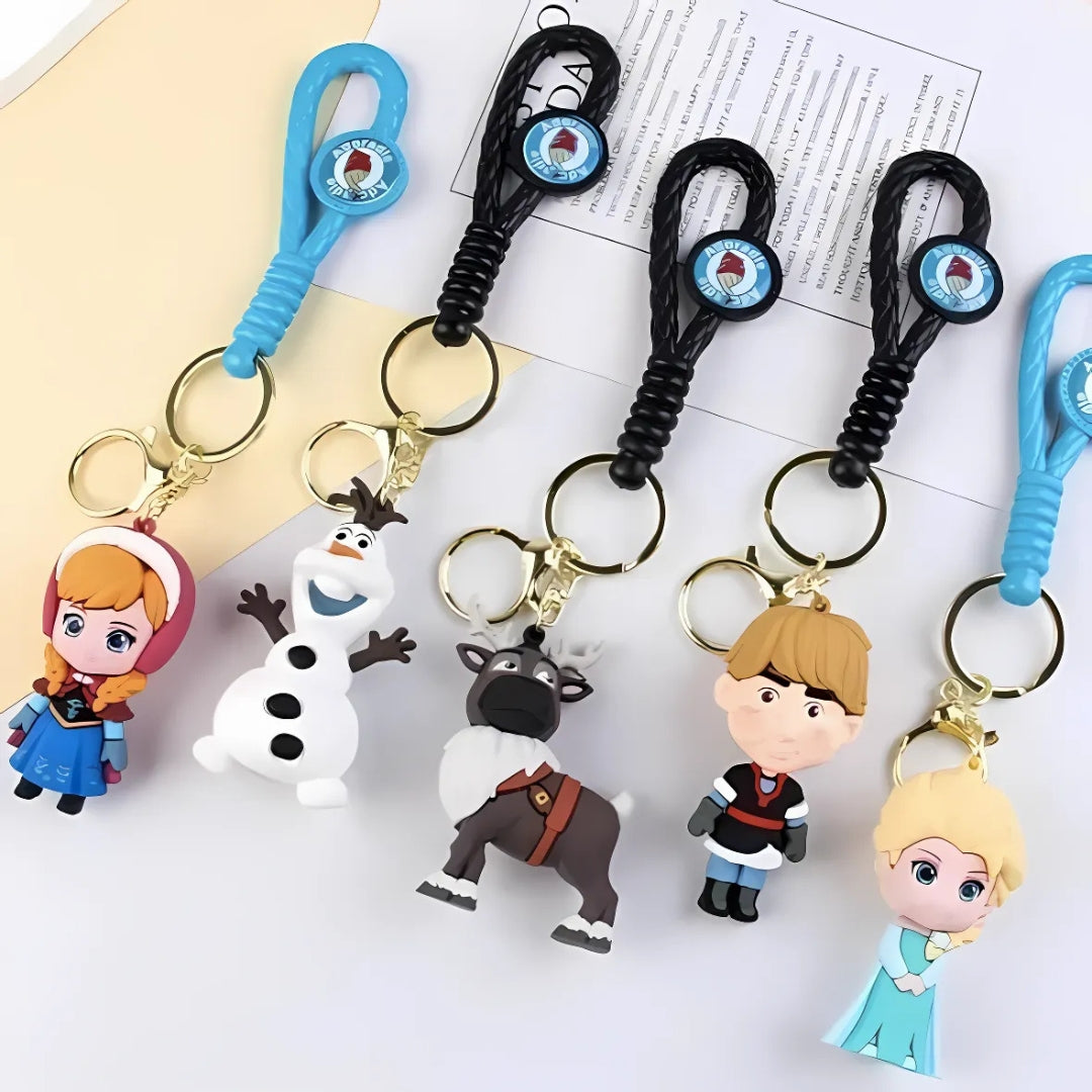 Frozen Princess 3D Keychain