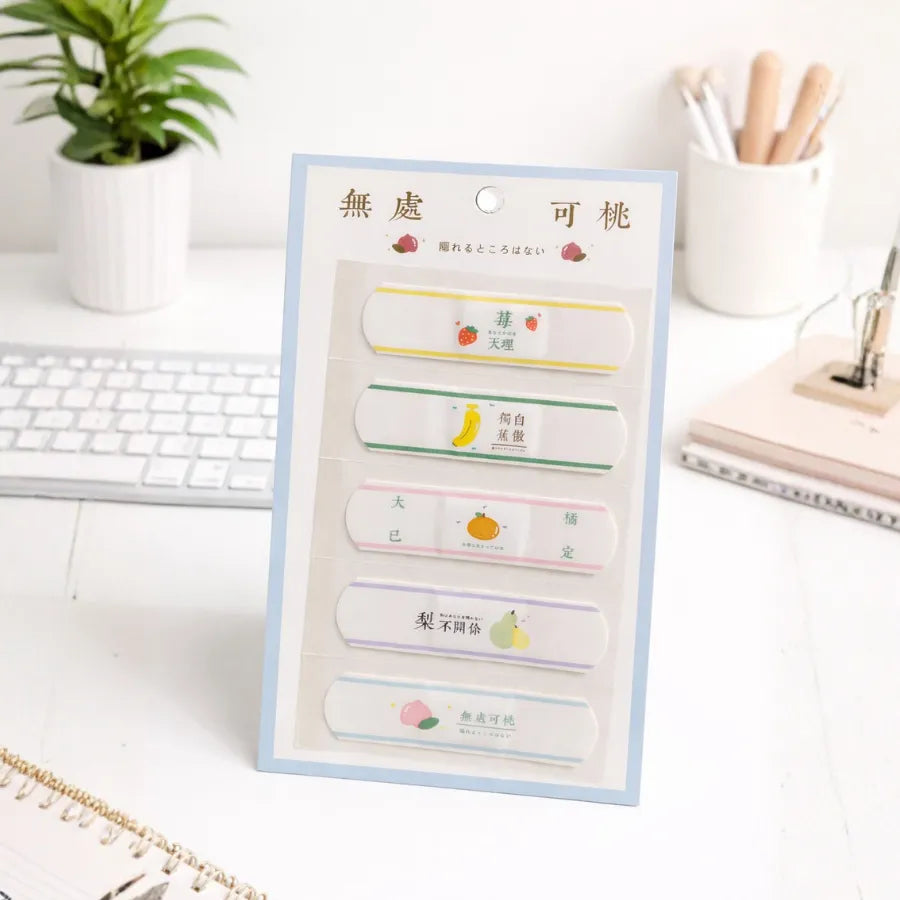 Fruit Flavor Bandaids - Set of 5