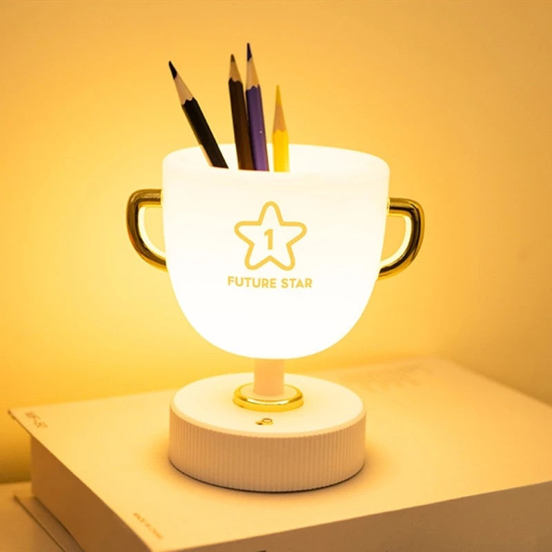 Future Star Trophy LED Lamp and Pen Stand - Tinyminymo