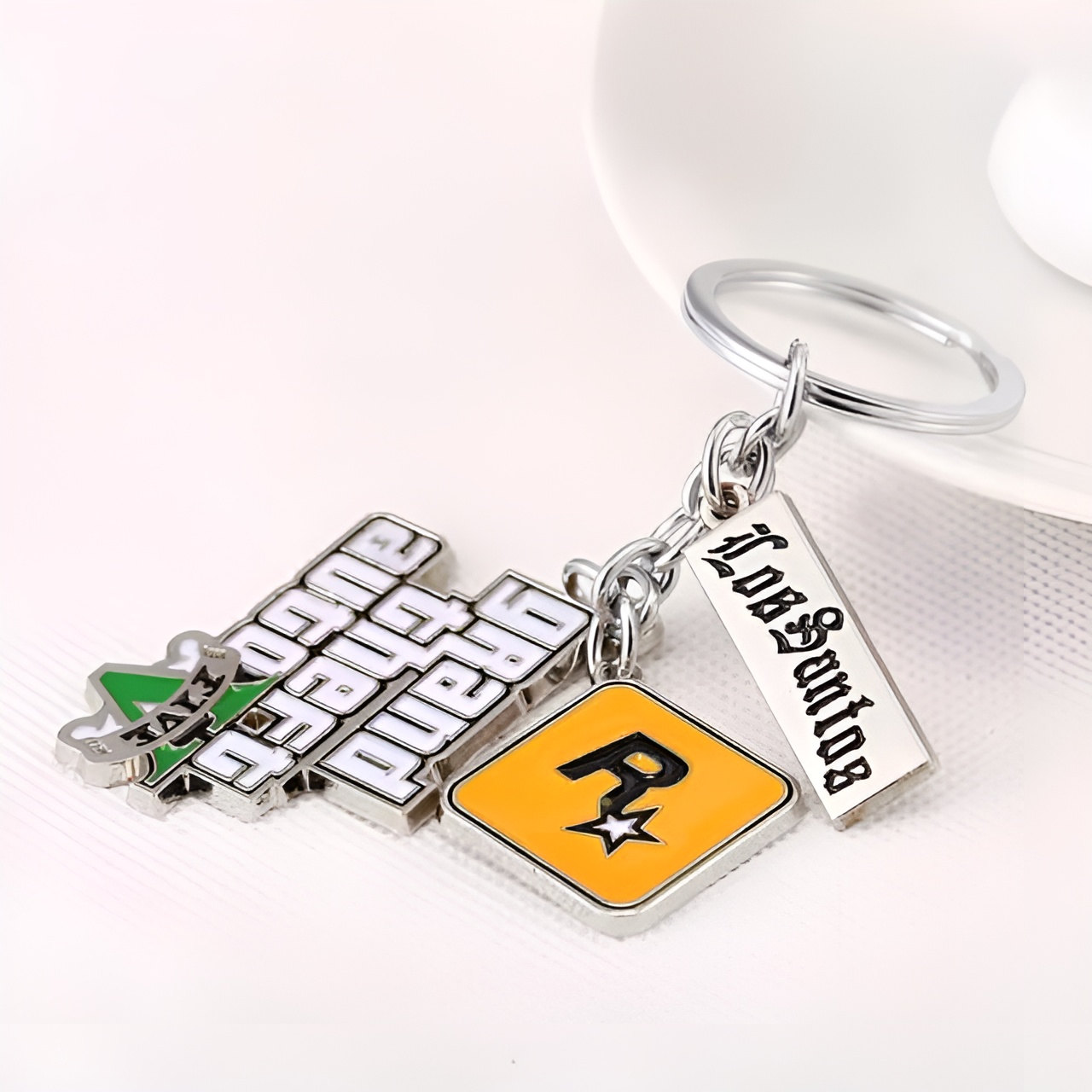 GTA 5 Metal Keychain