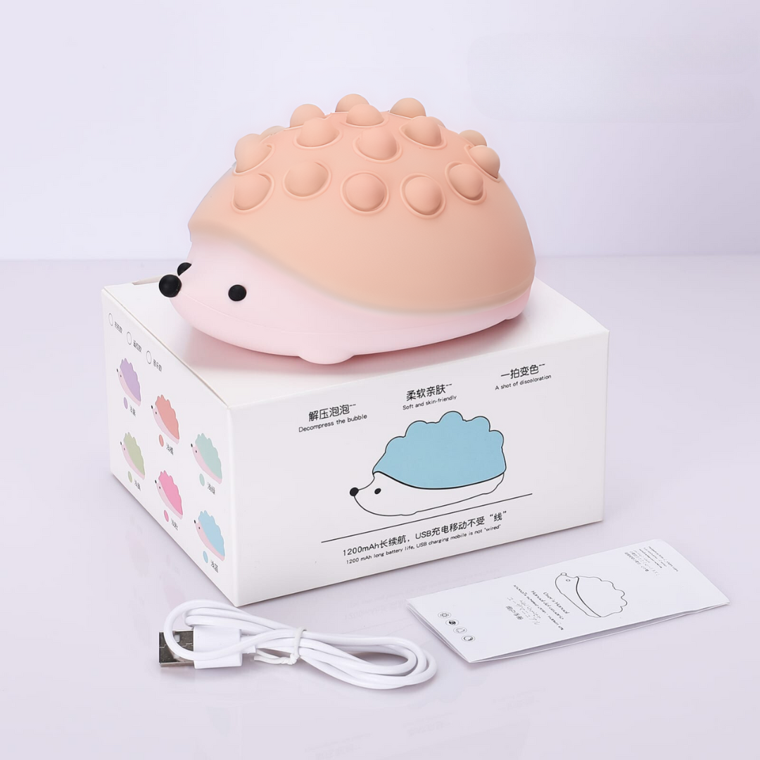 Hedgehog Silicone Night Light - Tinyminymo