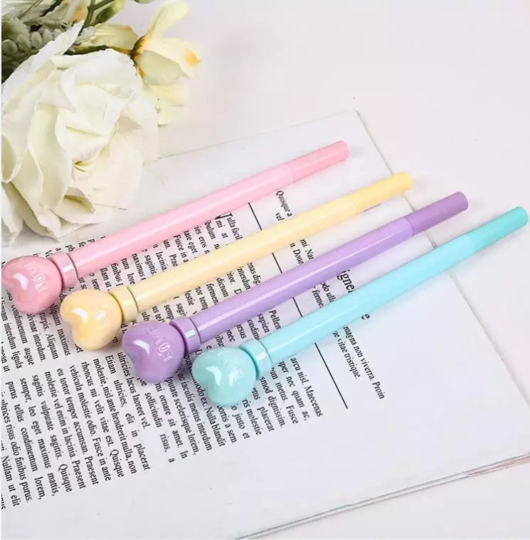 Holographic Heart-Love Pen