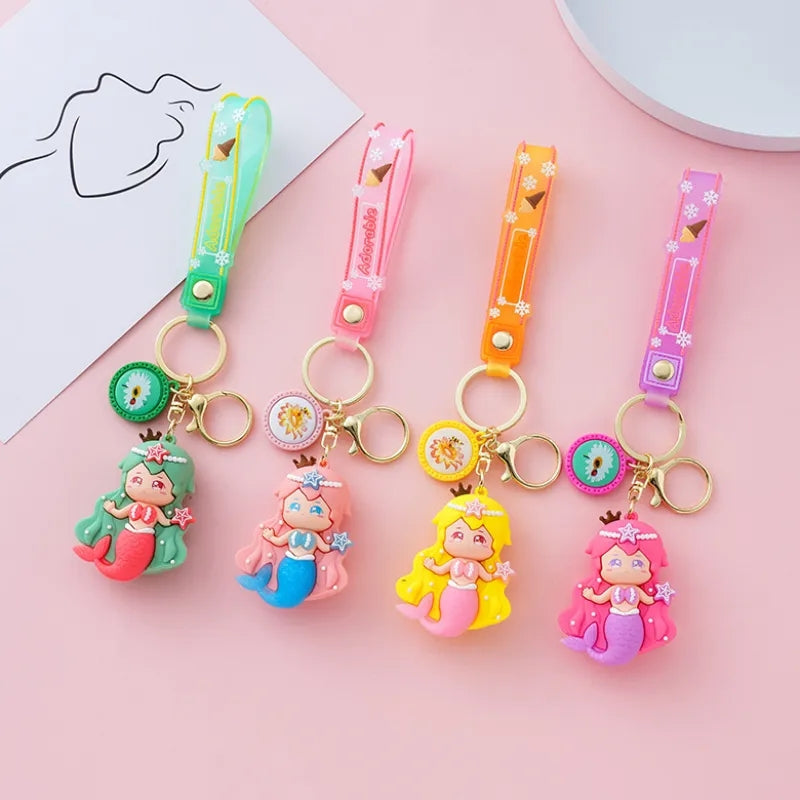 Beautiful Mermaid 3D Keychain
