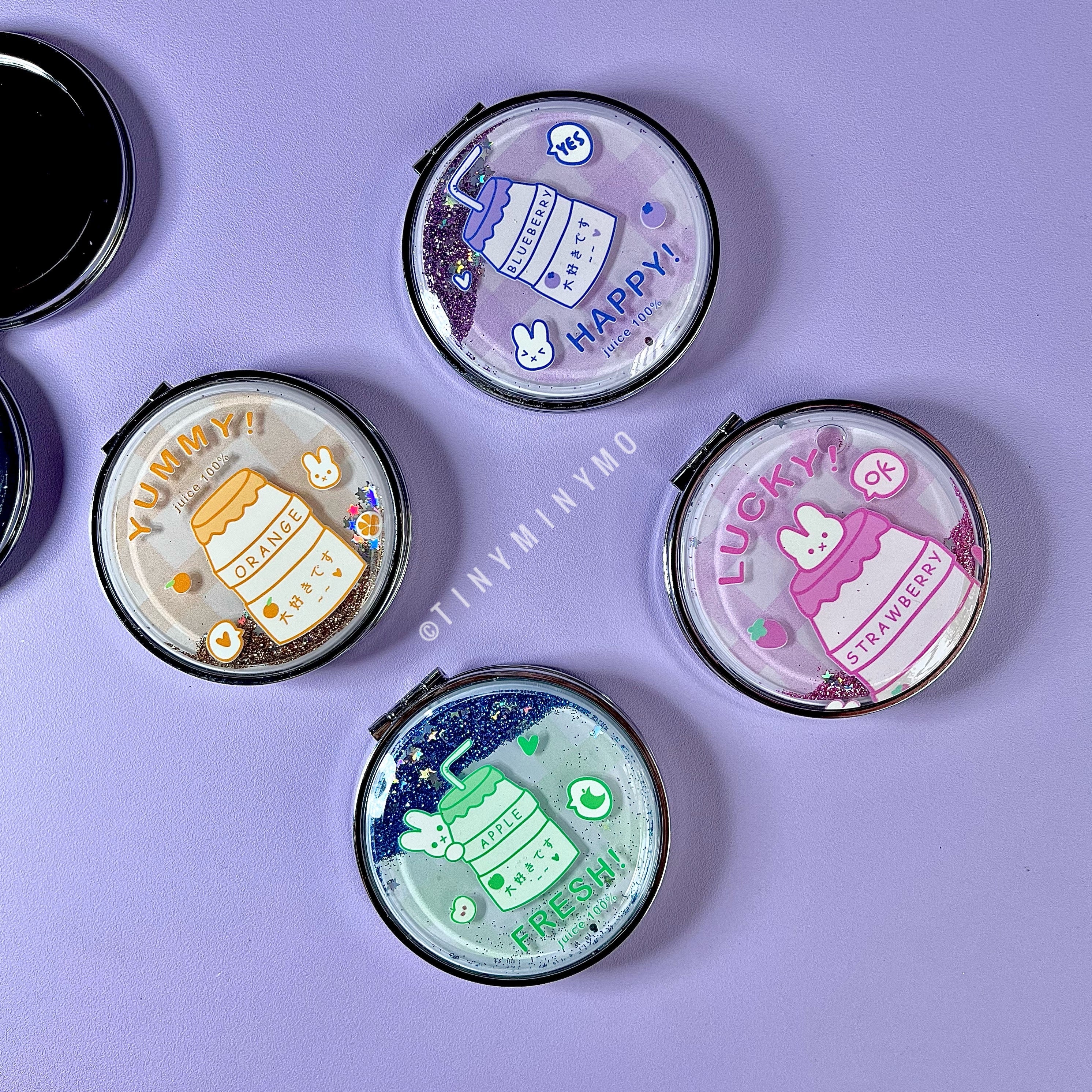 Juice Glitter Pocket Mirror