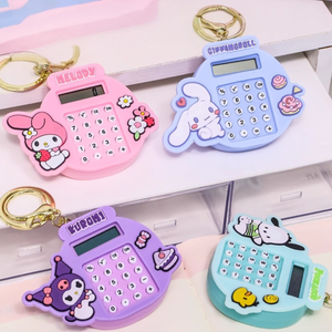 Four Designs of Calculator Keychains - Tinyminymo