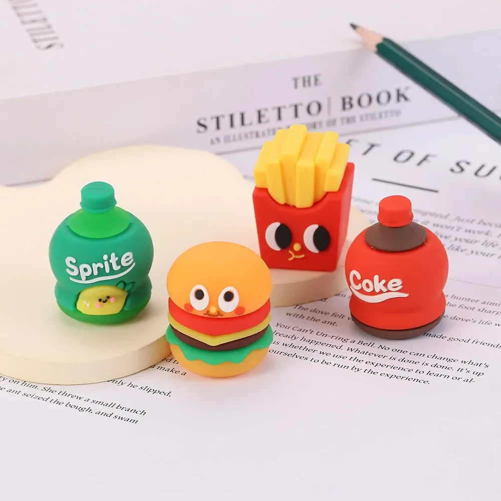 Kawaii Fast Food Sharpener