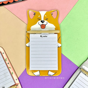 Doggy - Kawaii Magnetic Notepad with Pencil - Tinyminymo