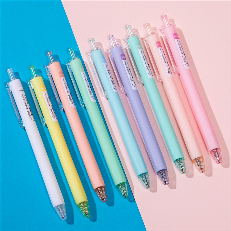 Kawaii Pastel Gel Pens - Set of 9