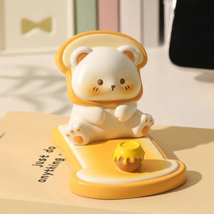 Bread Bear Design Phone Stand - Tinyminymo