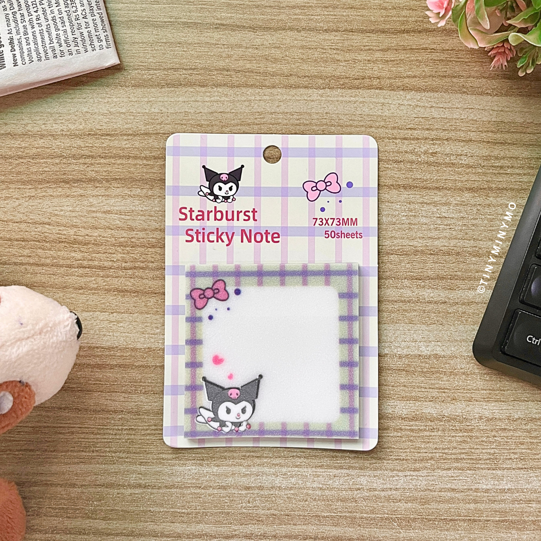 Kuromi Sticky Note