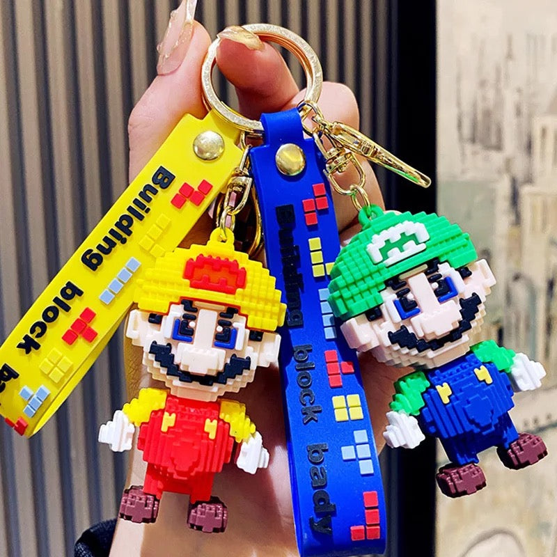 Lego Mario 3D Keychain