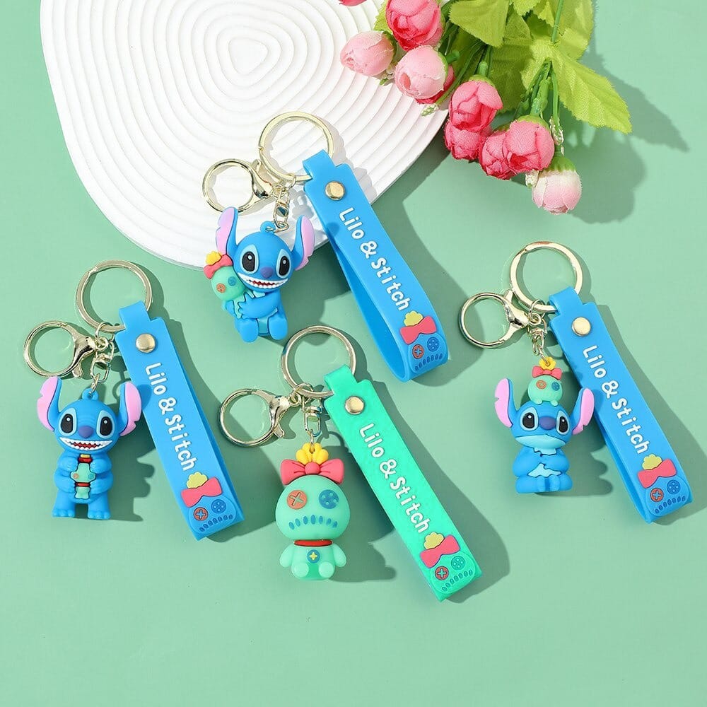 Lilo and Stitch 3D Keychain