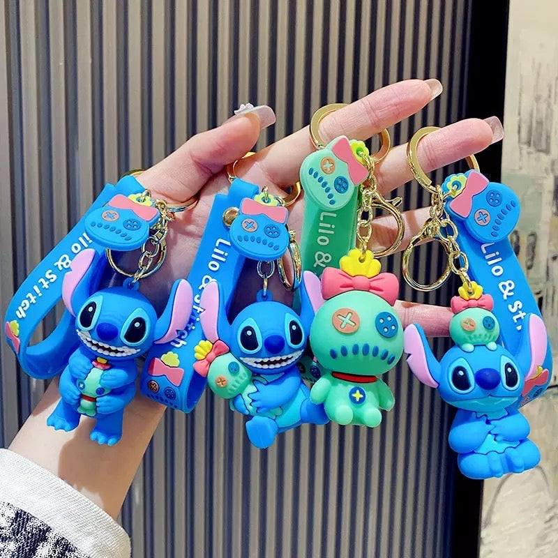 Lilo and Stitch 3D Keychain