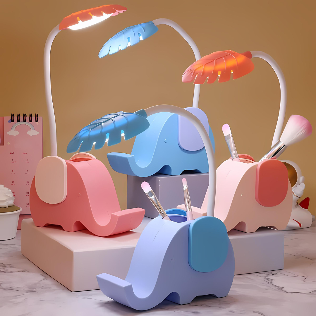 Little Elephant Multipurpose Desk Lamp - Tinyminymo