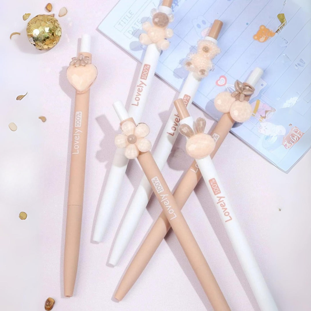 Lovely Charm Kawaii Gel Pen Set