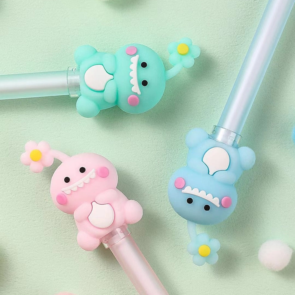 Lucky Flower Dino Gel Pen