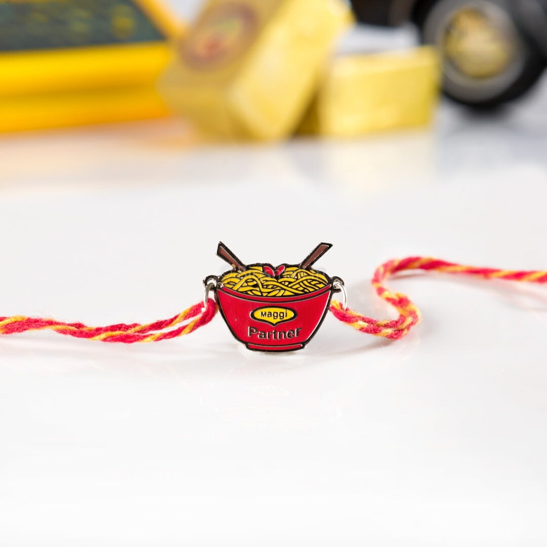 Maggi Partner Metal Rakhi
