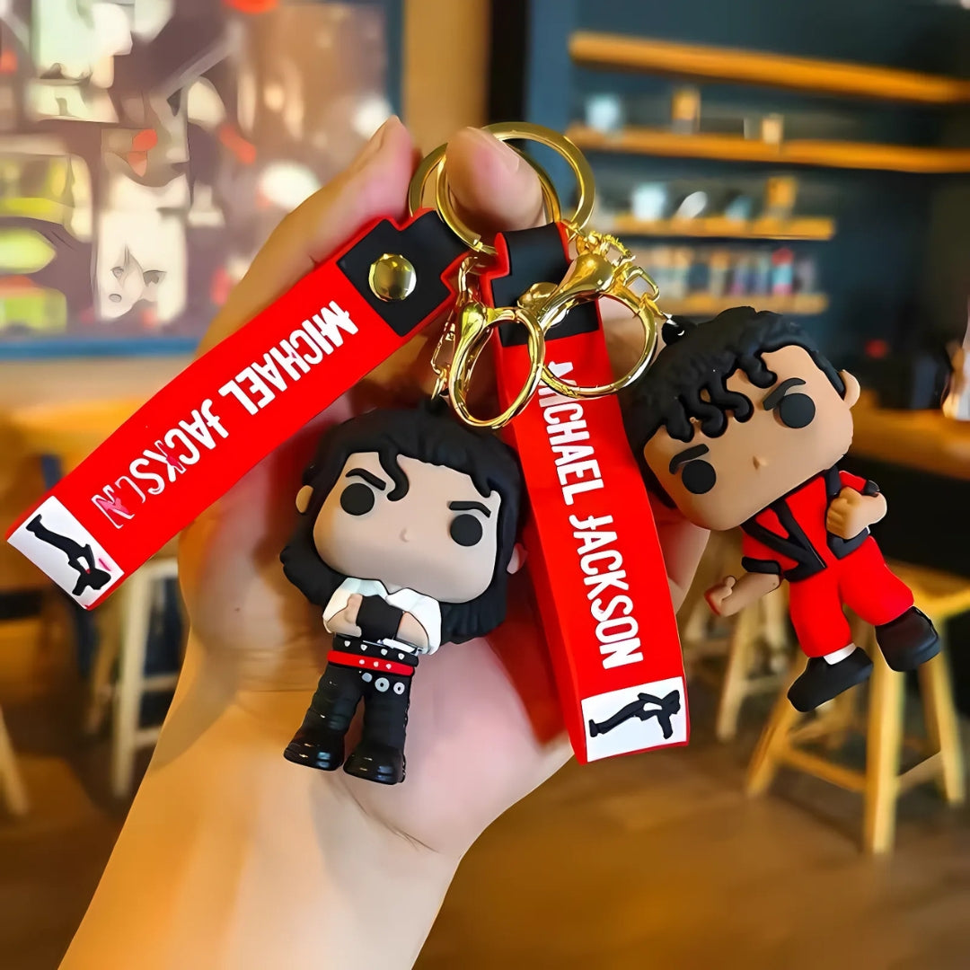 Michael Jackson 3D Keychain
