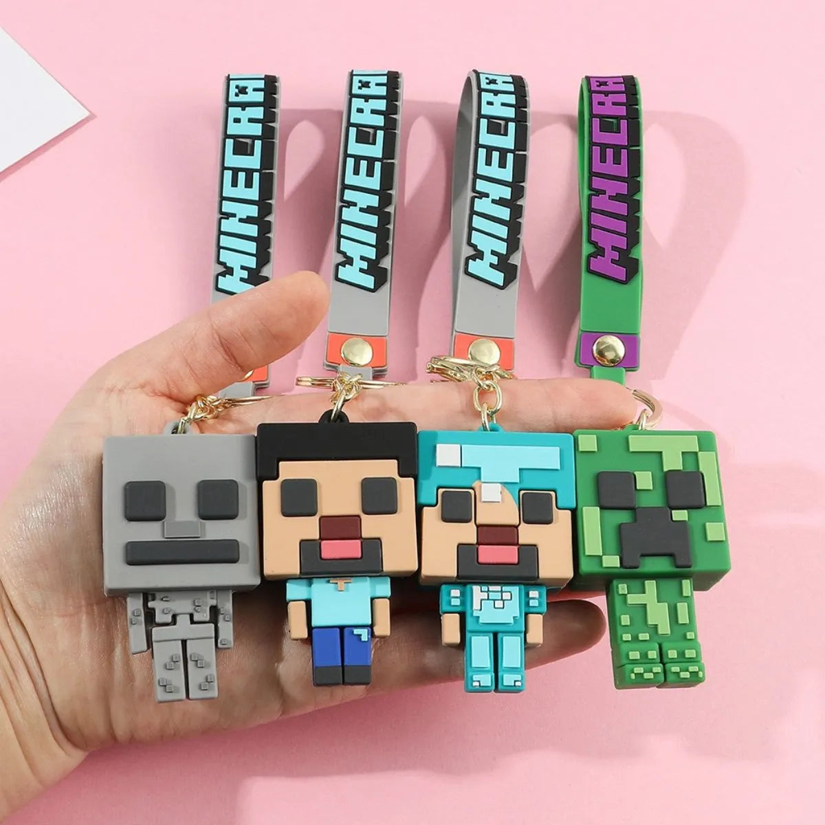 Minecraft 3D Keychain