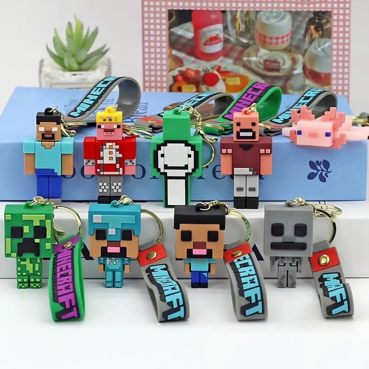 Minecraft 3D Keychain