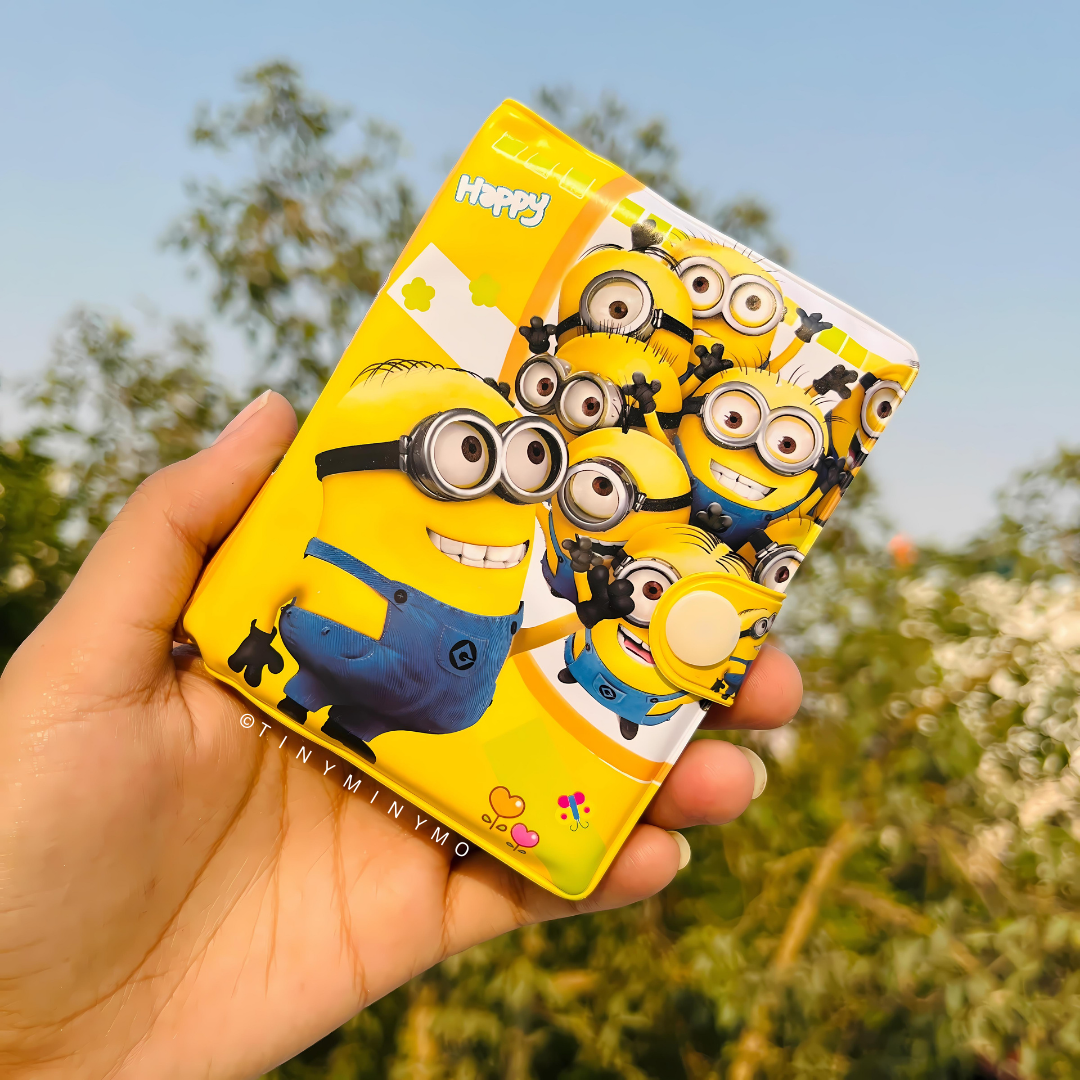 Mini Diary With Pen - Minion