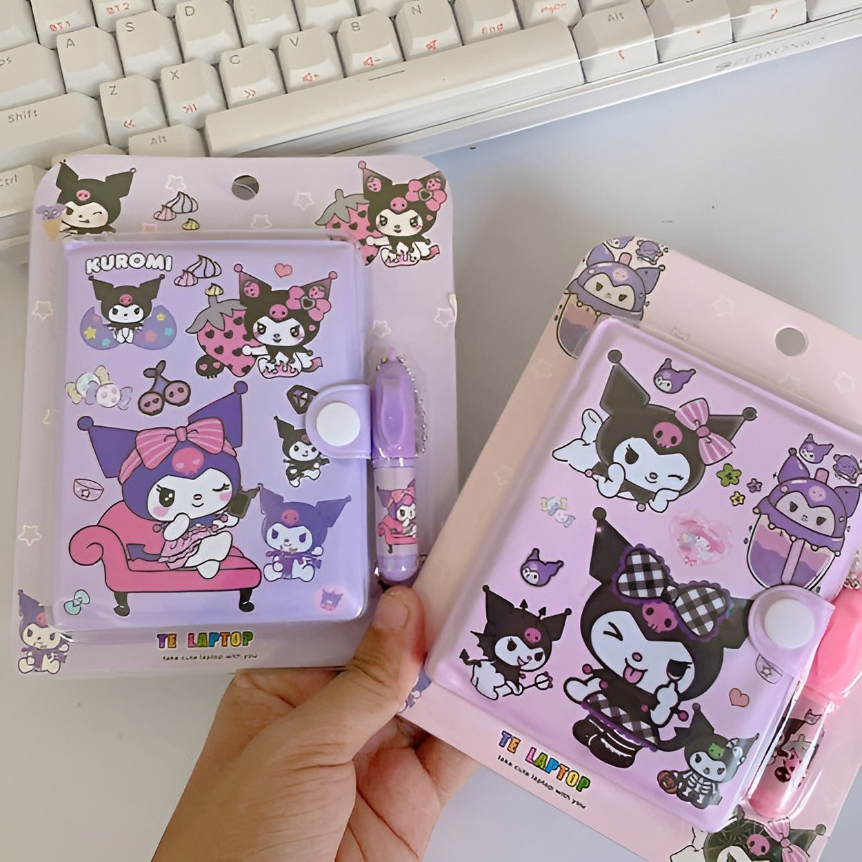 Mini Diary with Pen - Kuromi
