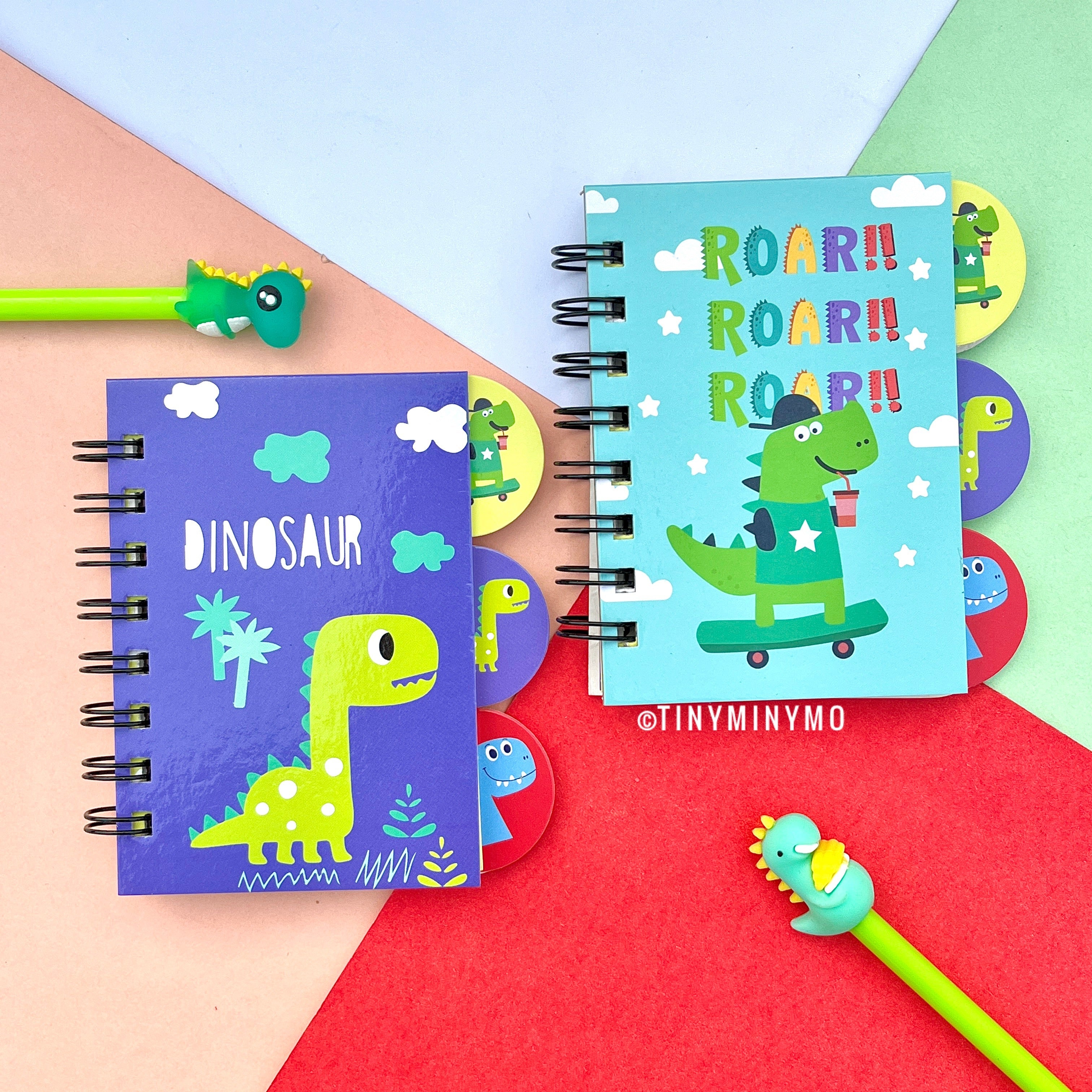 Mini Dino Spiral Diary
