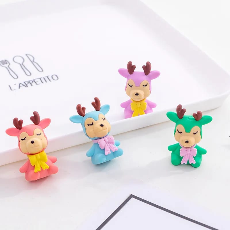 Mini Reindeer Eraser