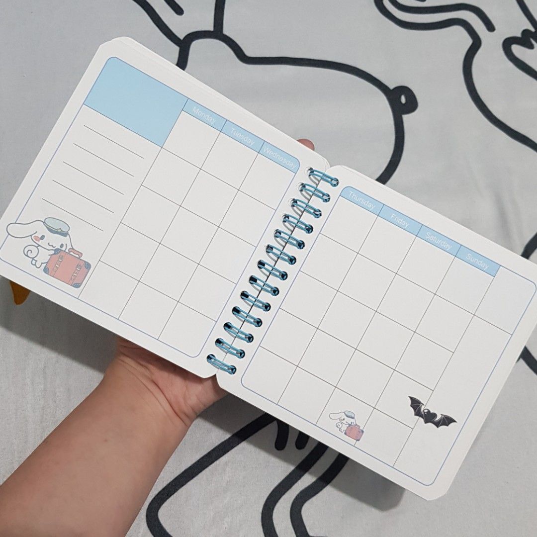 Mini Sanrio Weekly Planner
