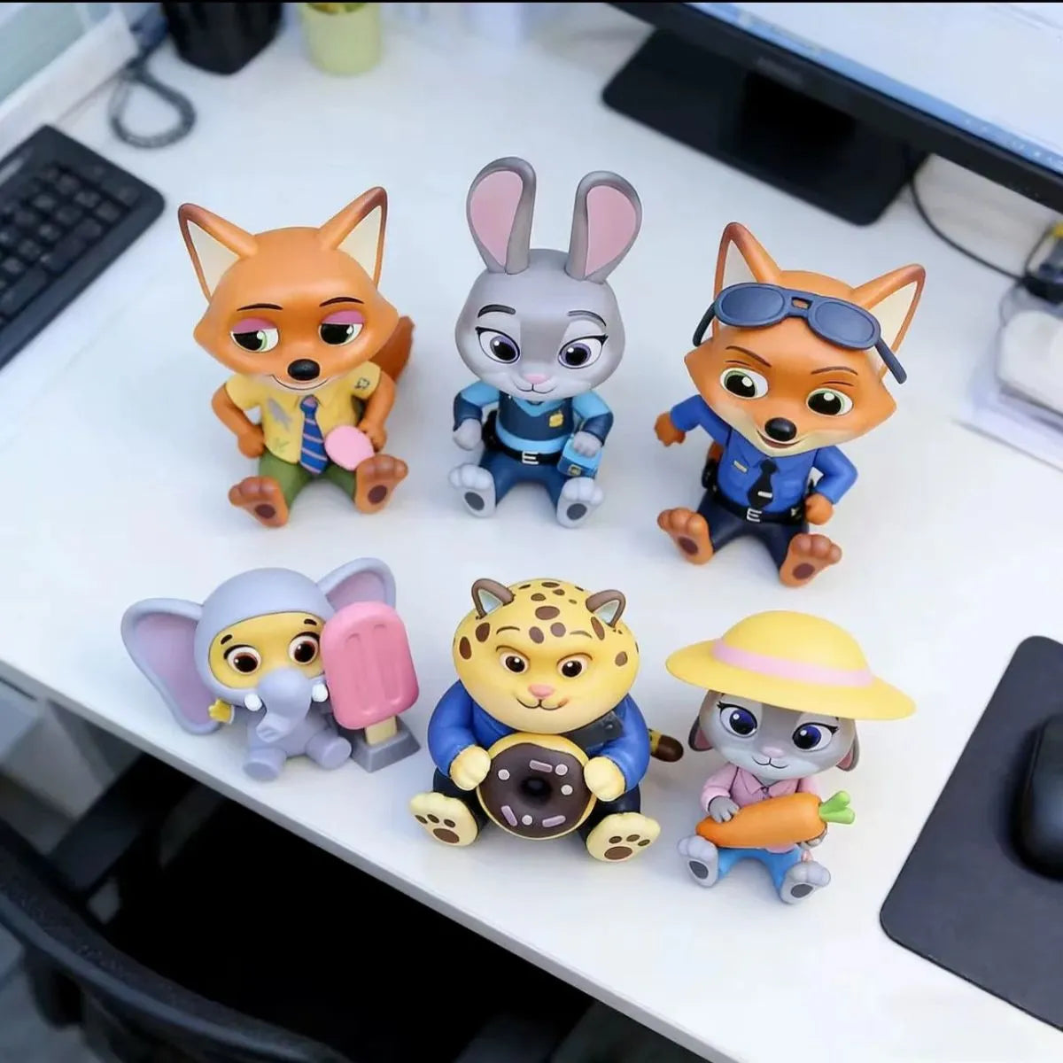 Mini Zootopia Action Figure