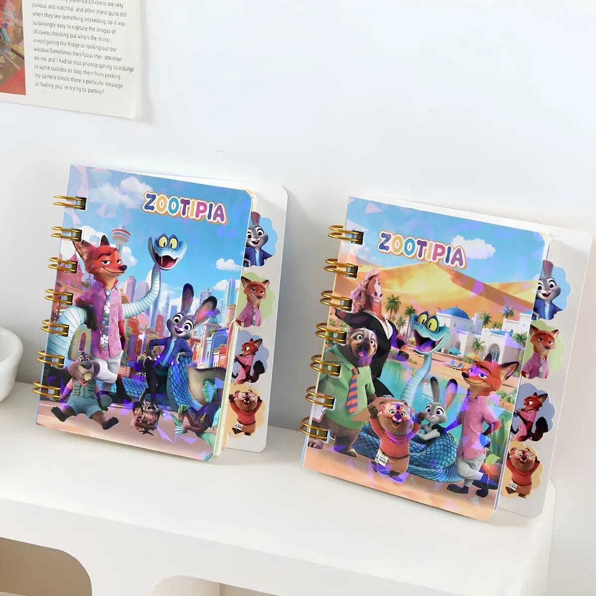 Zootopia-themed Mini Diaries - Tinyminymo