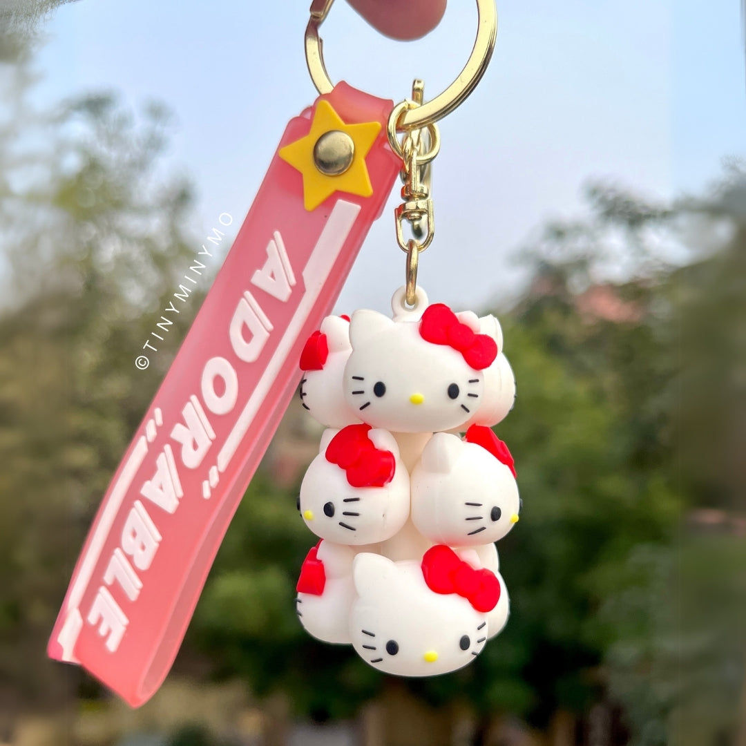 Multiface 3D Keychain