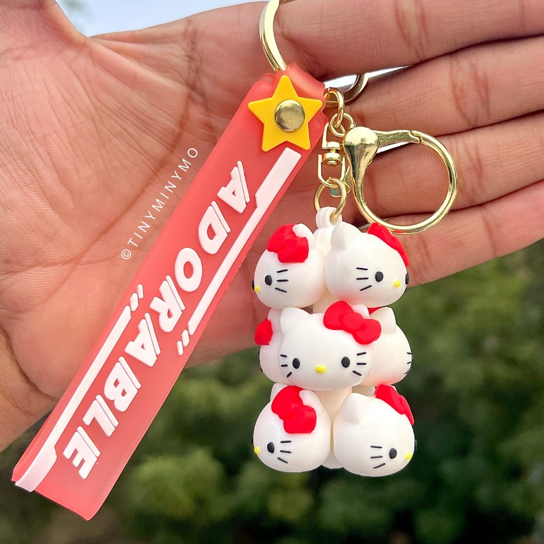 Multiface 3D Keychain