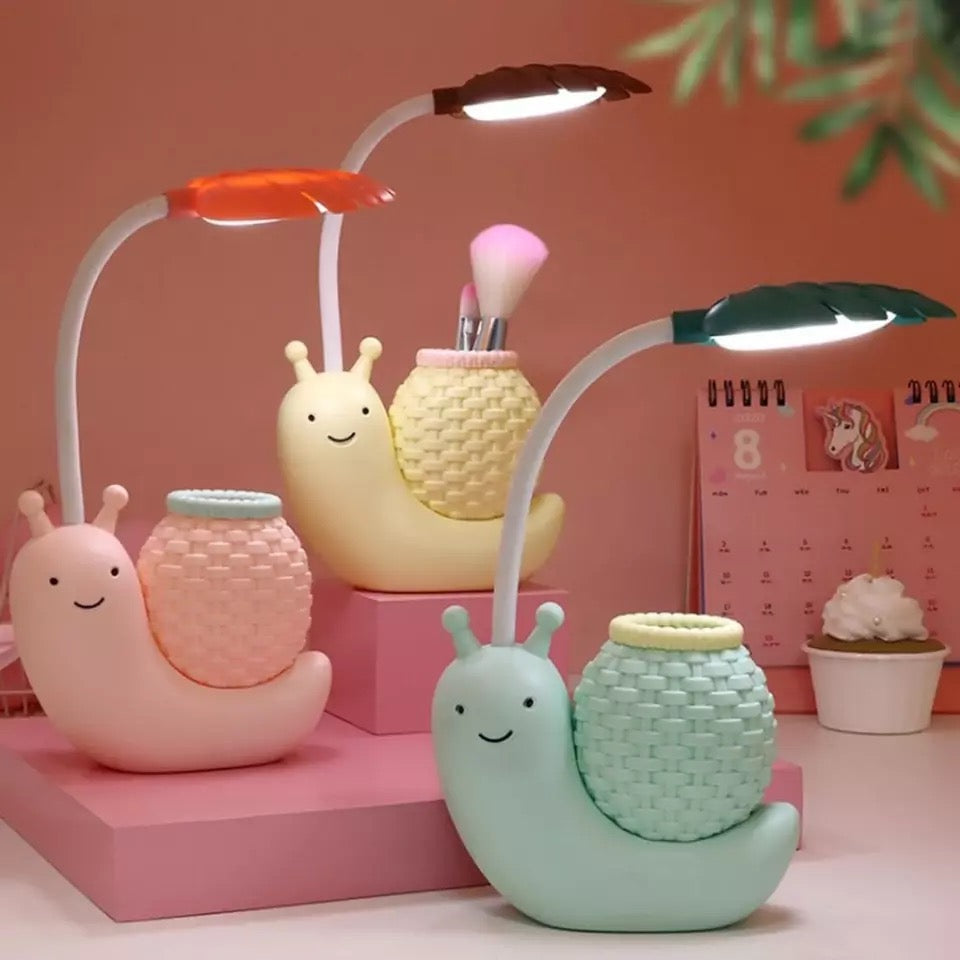 Multifunctional Mini Table Lamp - Snail