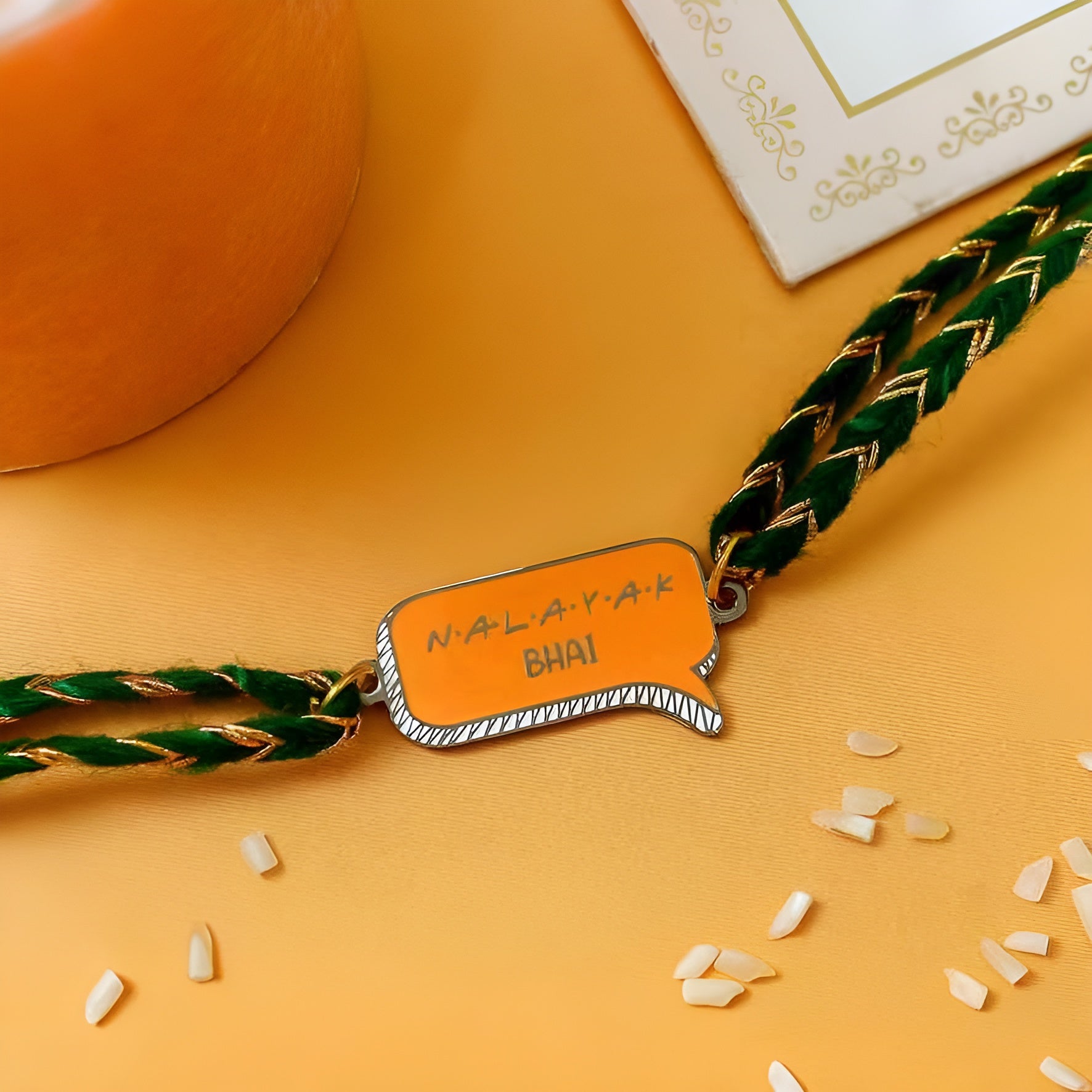 Nalayak Bhai Metal Rakhi