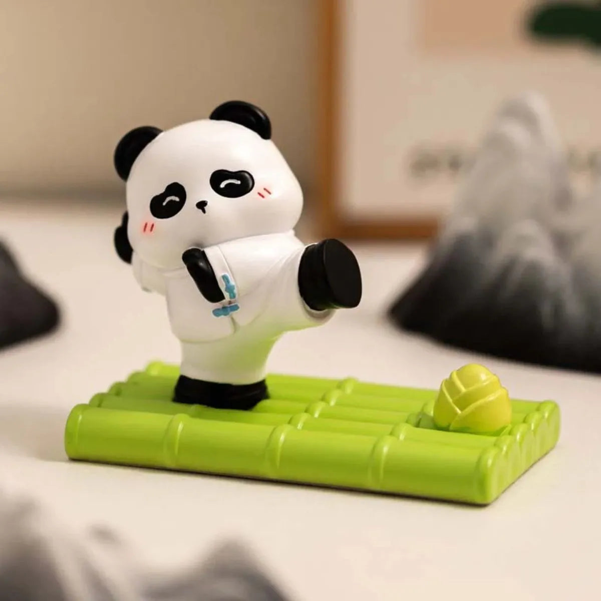 Kung fu Kick Panda Phone Holder - Tinyminymo