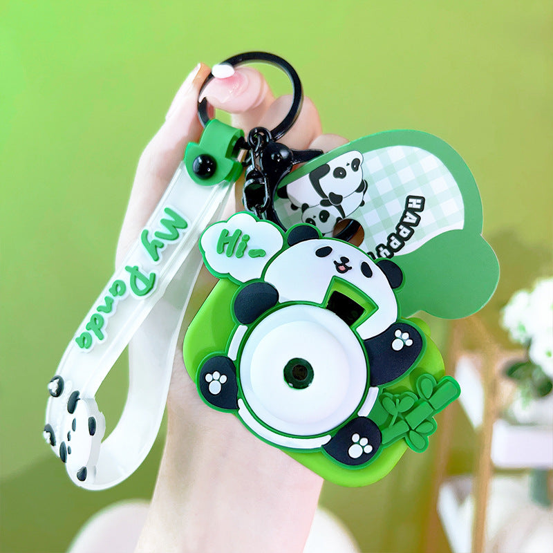 Panda Projector Keychain