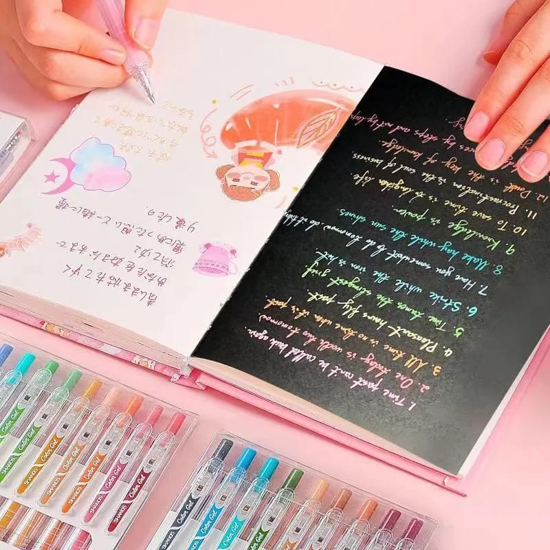 Pastel Gel Pens - Set of 9